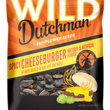 SPICY CHEESEBURGER FLAVORED SUNFLOWER SEEDS